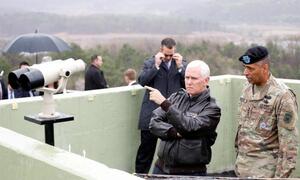 Video: Phó Tổng thống Mỹ Pence thăm khu phi quân sự Hàn Quốc - Triều Tiên