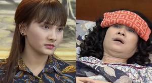 'Sống chung với mẹ chồng' tập 7: Vân 'vạch mặt' mẹ chồng diễn kịch giả ốm lố bịch