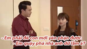 Sống chung với mẹ chồng tập 11: Bà Phương tai quái lập mưu bắt Vân sinh con