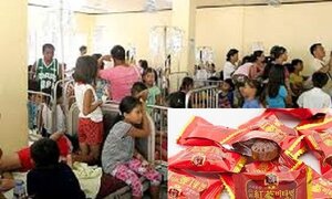 Ăn kẹo của người lạ, 49 học sinh tiểu học bị ngộ độc phải nhập viện