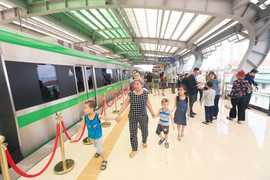 Tàu Cát Linh – Hà Đông dự kiến vận hành vào cuối năm 2018
