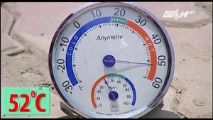 Mặt đường Hà Nội nóng rẫy, nhiệt độ hơn 50°C