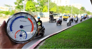 Thời tiết ngày hôm nay 5/6/2017: Hà Nội nóng 40°C trước khi đón không khí lạnh