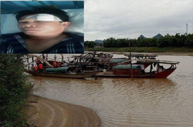 Thượng tá công an bị tấn công khi truy đuổi 'cát tặc'