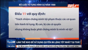Cách sử dụng quyền im lặng tại toà ai cũng cần biết