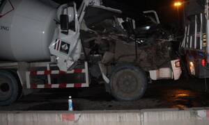 Tài xế ngủ gật gây tai nạn liên hoàn trên xa lộ Hà Nội