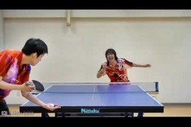 Cao thủ bóng bàn trổ tài điệu nghệ khiến người xem mãn nhãn