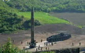 Truyền hình Triều Tiên công bố hình ảnh vụ phóng tên lửa