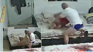 Nhân viên chăm sóc đánh đập, kéo lê cụ ông liệt giường bị camera vạch trần
