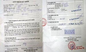 Những hệ lụy không ngờ từ việc mua giấy khám sức khỏe giả trên mạng