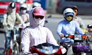 Cơn bão số 5 liên quan thế nào đến nắng nóng ở miền Bắc những ngày qua?