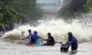 Miền Bắc mưa tới 300mm: Hà Nội sắp có mưa rất to