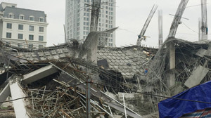 Sập trường mầm non ở Mỹ Đình: Trách nhiệm của ai?