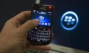 Cổ phiếu của BlackBerry bất ngờ tăng vọt