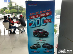 Còn hơn 1.000 chiếc Honda CR-V, vì sao vẫn tuyên bố giảm giá 'sốc'?