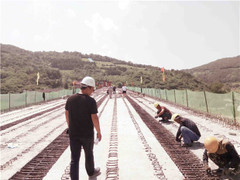 Lộ hình ảnh nghi Trung Quốc xây đường cao tốc tiếp cận biên giới Triều Tiên