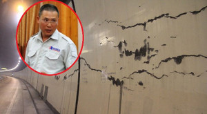 Hầm Hải Vân chằng chịt vết nứt: Chủ đầu tư nói không nguy hiểm