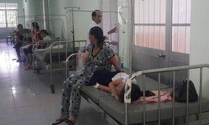 Uống sữa Milo miễn phí, gần 500 học sinh ở Hậu Giang nhập viện