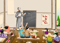 Cảm động thầy giáo 10 năm nhặt ve chai, lấy tiền giúp học sinh nghèo đóng học