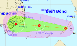 Áp thấp nhiệt đới khả năng mạnh lên thành bão: UBND TP.HCM họp khẩn