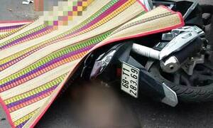 Va chạm xe khách, người đàn ông bị container cán chết tại chỗ