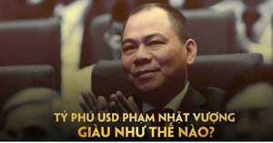 Cứ 5 giây, tài sản của tỷ phú Phạm Nhật Vượng tăng gần 400 USD