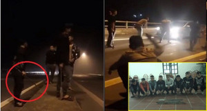 Nhóm côn đồ cầm mã tấu chặn xe cướp tài sản trên cao tốc khai gì?