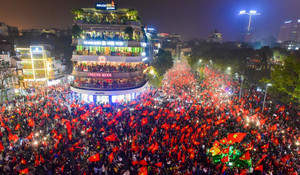 Xử lý nghiêm hành vi đua xe, cổ vũ phản cảm mừng U23 Việt Nam