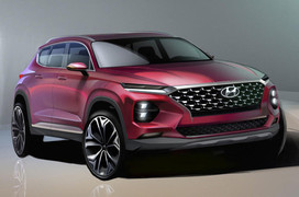 'Lộ hàng' Hyundai Santa Fe 2018 với thay đổi mạnh mẽ trong thiết kế