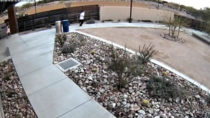 Video: Bị truy đuổi, 2 tên trộm chạy thẳng vào trụ sở cảnh sát