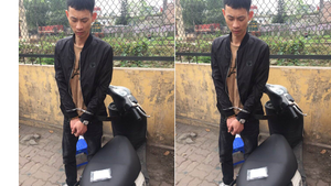 Cảnh sát 141 truy đuổi thanh niên quay đầu xe bỏ chạy, bắt được kẻ buôn ma túy đá