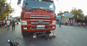 Nữ giáo viên bị xe ben cán chết ở Đồng Nai