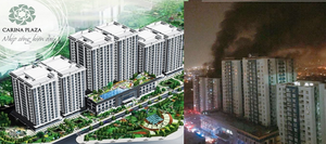 Chung cư Carina cháy khiến 13 người chết từng được quảng cáo là hiện đại, an toàn