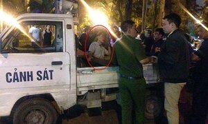 Bắt tài xế ô tô kéo lê nạn nhân hàng trăm mét trên phố Hà Nội