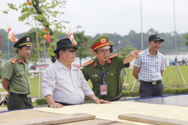 Kiểm tra an ninh trước khi khai mạc Festival Huế 2018