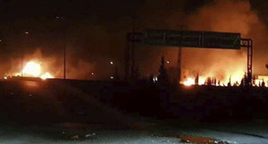 Video: Khoảnh khắc phòng không Syria bắn hạ tên lửa tấn công hôm 9/5