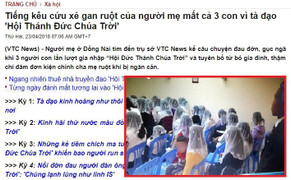 Kêu gọi đối thoại công khai với người đứng đầu Hội Thánh Đức Chúa Trời Mẹ