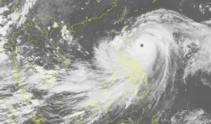 Siêu bão MANGKHUT mạnh nhất trong 9 cơn bão đang hoạt động trên thế giới