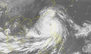 Bão số 6 MANGKHUT giật cấp 10 đổ bộ sẽ gây mưa rất to ở các tỉnh miền Bắc