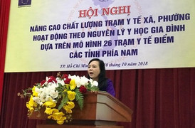 Hội nghị nâng chất lượng các trạm y tế xã điểm khu vực phía Nam