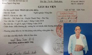 Bị đánh gãy xương vai còn bị phạt hành chính: Giao công an huyện giải quyết
