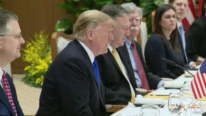 Video: Tổng thống Trump ăn trưa cùng Thủ tướng Nguyễn Xuân Phúc