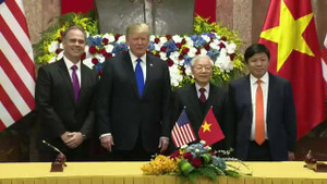 Video: Việt Nam và Mỹ ký kết một số hợp đồng thương mại lớn