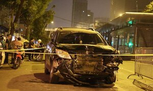 Xe 'điên' tông chết nữ công nhân môi trường ở Hà Nội: Khởi tố vụ án