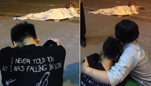 'Xe điên' tông liên hoàn ở Hà Nội: Con trai gào khóc bên thi thể nữ công nhân môi trường