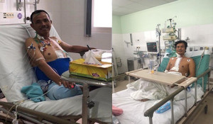 Tim, gan của người chết não từ Hà Nội vào Huế cứu cùng lúc 2 người