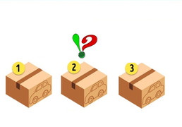 Câu đố tìm chiếc hộp đựng ô tô chỉ cho người thông minh, bạn thuộc 1% người làm được?