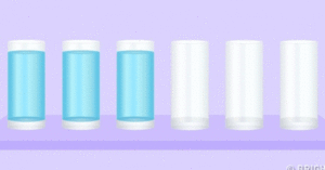 Đáp án 'câu đố xếp 6 chiếc cốc nằm xen kẽ nhau chỉ bằng một thao tác'