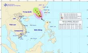 Tin mới nhất cơn bão số 8 trên Biển Đông