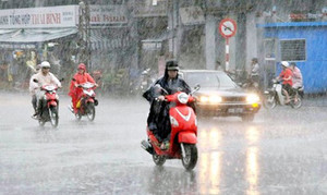 Dự báo thời tiết hôm nay 19/6/2017: Hà Nội mưa to, gió giật